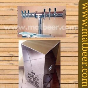 Chopera Eléctrica Con Torre Te Bridada 6 Canillas Lista Para Usar ..!!